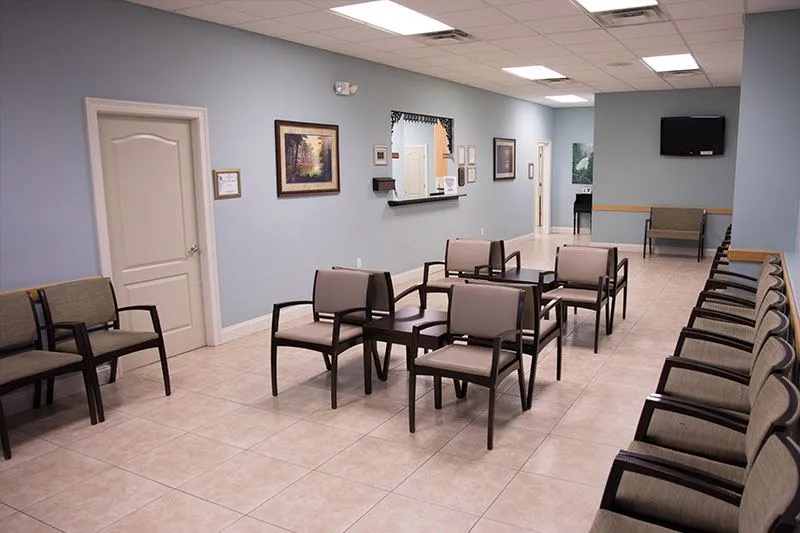 Dental treatment room at Louisiana Dental Center Hammond