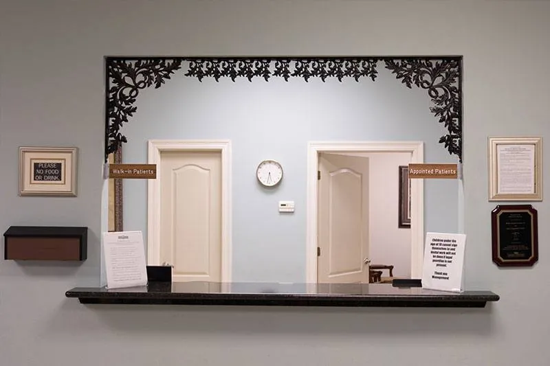 Patient treatment area at Louisiana Dental Center Hammond
