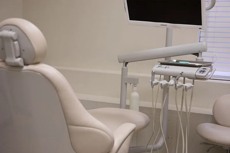 Comfortable patient seating at Louisiana Dental Center Hammond