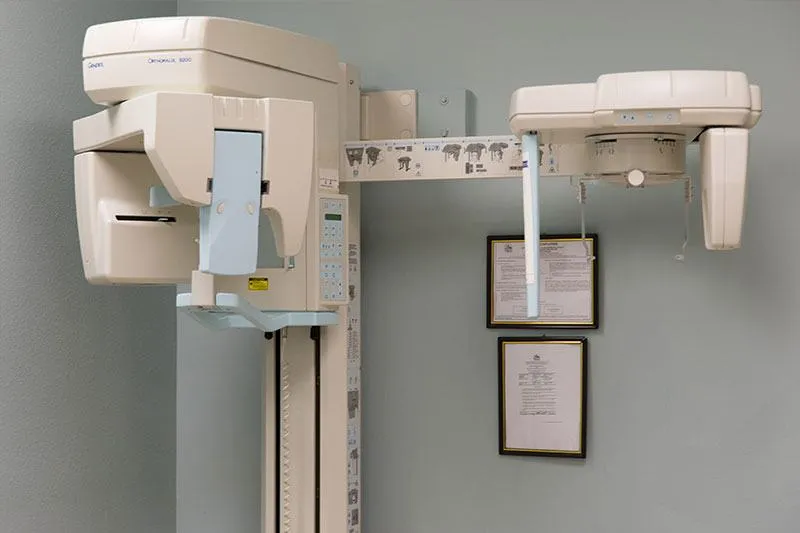 Dental technology and office interior at Louisiana Dental Center Hammond